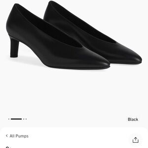 CO Pointed Ballerina Pumps